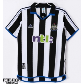Newcastle United 2000-2001 Retro Domácí Dres Krátký Rukáv